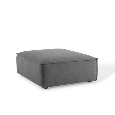 MODWAY FURNITURE 16.5 x 35 x 41.5 in. Restore Ottoman, Charcoal Gray EEI-3873-CHA